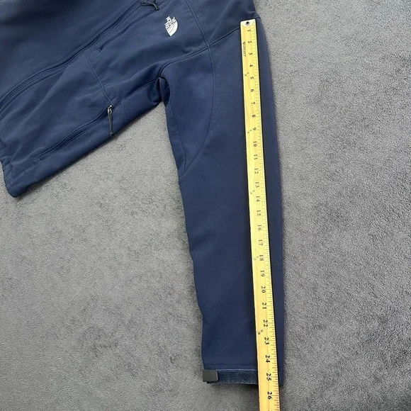 The North Face Jacket Mens size MEDIUM  BLUE  Windproof Softshell Gorp - Picture 7 of 9